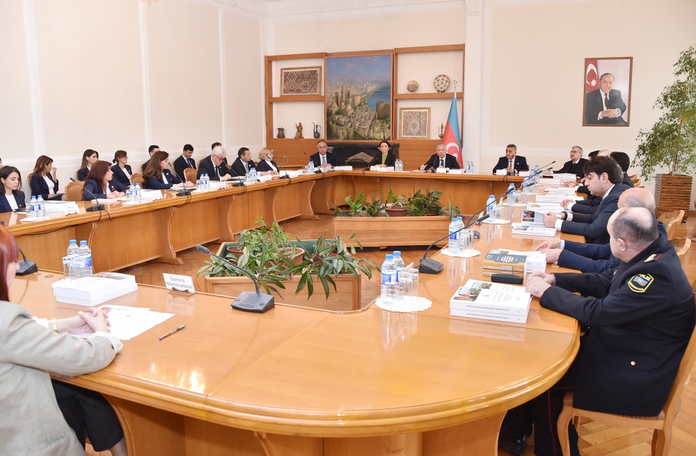 The Constitutional Court hosted a conference dedicated to the 99th anniversary of national leader Heydar Aliyev